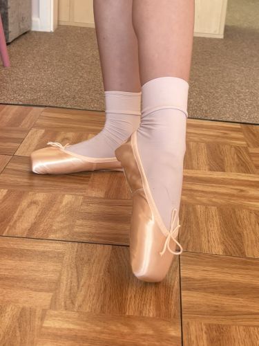 Photo of a pair of soft block shoes