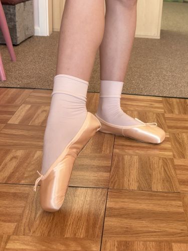 Photo of a pair of soft block shoes